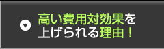 高い費用対効果を上げられる理由